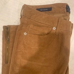 NWT Lucky Brand Lolita skinny tan cords